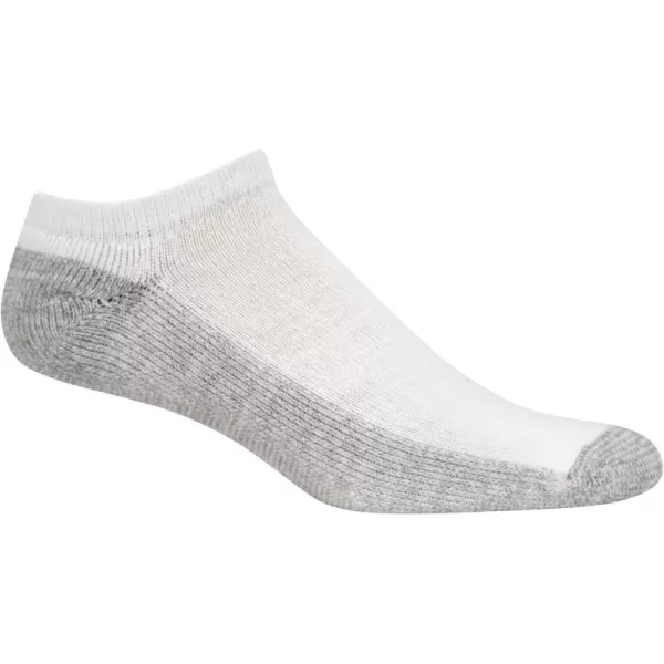 imageFruit of the Loom Mens Dual Defense No Show Socks 12 PackWhite