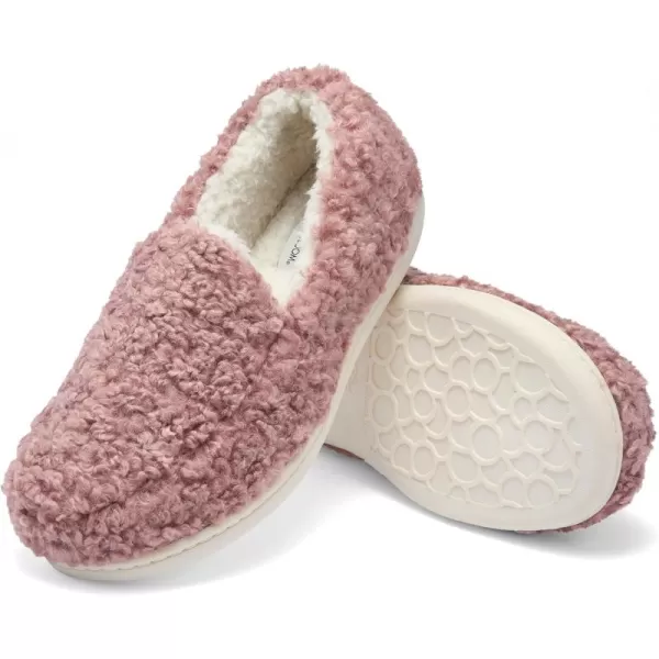 imageFruit of the Loom Womens Berber Loafer SlipperPink