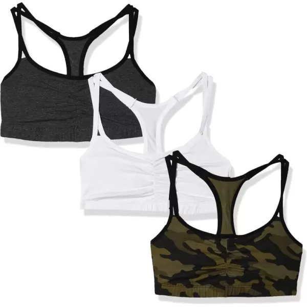 Camo/White/Charcoal With Black