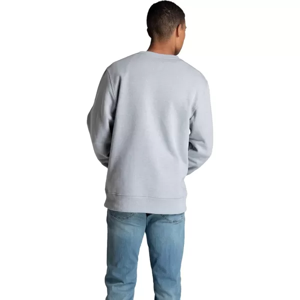 imageFruit of the Loom Mens Crafted Comfort Fleece Crewneck Sweatshirts ampamp Pullover Hoodies Super Soft Cotton Blend Sizes S2X Grey Heather Medium