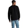 imageFruit of the Loom Mens Crafted Comfort Fleece Crewneck Sweatshirts ampamp Pullover Hoodies Super Soft Cotton Blend Sizes S2X Midnight Black Large