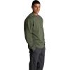 imageFruit of the Loom Mens Crafted Comfort Fleece Crewneck Sweatshirts ampamp Pullover Hoodies Super Soft Cotton Blend Sizes S2X Military Green Heather Medium