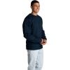 imageFruit of the Loom Mens Crafted Comfort Fleece Crewneck Sweatshirts ampamp Pullover Hoodies Super Soft Cotton Blend Sizes S2X Navy Nights Medium