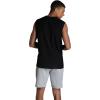 imageFruit of the Loom Mens EverSoft Cotton Sleeveless Moisture Wicking TShirts with Odor ControlMuscle  2 Pack  Black