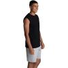 imageFruit of the Loom Mens EverSoft Cotton Sleeveless Moisture Wicking TShirts with Odor ControlMuscle  2 Pack  Black