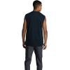 imageFruit of the Loom Mens EverSoft Cotton Sleeveless Moisture Wicking TShirts with Odor ControlMuscle  2 Pack  Black Heather