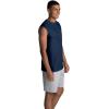 imageFruit of the Loom Mens EverSoft Cotton Sleeveless Moisture Wicking TShirts with Odor ControlMuscle  2 Pack  Navy