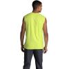 imageFruit of the Loom Mens EverSoft Cotton Sleeveless Moisture Wicking TShirts with Odor ControlMuscle  2 Pack  Safety Green