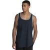 imageFruit of the Loom Mens EverSoft Cotton Sleeveless Moisture Wicking TShirts with Odor ControlTank  2 Pack  Black Heather