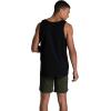 imageFruit of the Loom Mens EverSoft Cotton Sleeveless Moisture Wicking TShirts with Odor ControlTank  2 Pack  Black Ink