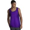 imageFruit of the Loom Mens EverSoft Cotton Sleeveless Moisture Wicking TShirts with Odor ControlTank  2 Pack  Purple