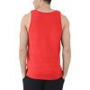 imageFruit of the Loom Mens EverSoft Cotton Sleeveless Moisture Wicking TShirts with Odor ControlTank  2 Pack  Red