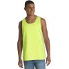 imageFruit of the Loom Mens EverSoft Cotton Sleeveless Moisture Wicking TShirts with Odor ControlTank  2 Pack  Safety Green