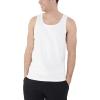 imageFruit of the Loom Mens EverSoft Cotton Sleeveless Moisture Wicking TShirts with Odor ControlTank  2 Pack  White