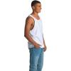 imageFruit of the Loom Mens EverSoft Cotton Sleeveless Moisture Wicking TShirts with Odor ControlTank  2 Pack  White Ice