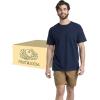 imageFruit of the Loom Mens Eversoft Cotton TShirts Breathable ampamp Moisture Wicking with Odor Control Sizes S4XCrew  12 Pack  Navy