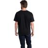 imageFruit of the Loom Mens Eversoft Cotton TShirts Breathable ampamp Moisture Wicking with Odor Control Sizes S4XCrew  2 Pack  Black