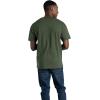 imageFruit of the Loom Mens Eversoft Cotton TShirts Breathable ampamp Moisture Wicking with Odor Control Sizes S4XCrew  2 Pack  Military Green