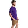 imageFruit of the Loom Mens Eversoft Cotton TShirts Breathable ampamp Moisture Wicking with Odor Control Sizes S4XCrew  2 Pack  Purple