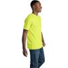 imageFruit of the Loom Mens Eversoft Cotton TShirts Breathable ampamp Moisture Wicking with Odor Control Sizes S4XCrew  2 Pack  Safety Green