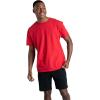 imageFruit of the Loom Mens Eversoft Cotton TShirts Breathable ampamp Moisture Wicking with Odor Control Sizes S4XCrew  2 Pack  True Red