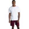 imageFruit of the Loom Mens Eversoft Cotton TShirts Breathable ampamp Moisture Wicking with Odor Control Sizes S4XCrew  2 Pack  White