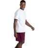 imageFruit of the Loom Mens Eversoft Cotton TShirts Breathable ampamp Moisture Wicking with Odor Control Sizes S4XCrew  2 Pack  White