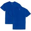 imageFruit of the Loom Mens Eversoft Cotton TShirts Breathable ampamp Moisture Wicking with Odor Control Sizes S4XCrew  2 Pack  Blue