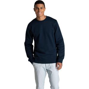 imageFruit of the Loom Mens Crafted Comfort Fleece Crewneck Sweatshirts ampamp Pullover Hoodies Super Soft Cotton Blend Sizes S2X Navy Nights Medium