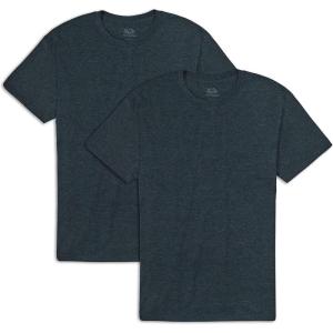 imageFruit of the Loom Mens Eversoft Cotton TShirts Breathable ampamp Moisture Wicking with Odor Control Sizes S4XBlack