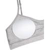 imageFruit of the Loom Girls Seamless Trainer Bra with Removable Modesty PadsMulti LeoGrey HeatherWhite 3pack