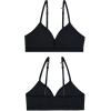 imageFruit of the Loom Girls Soft and Smooth Training BraBlush RoseGrey HeatherCharcoal Heather