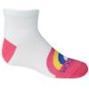 imageFruit Of the Loom Girls Everyday Lightweight Sport Quarter Sock 10 PackWhite  Pink  Blue  Purple