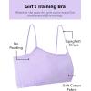 imageFruit of the Loom Big Girls Training Bra Value Packs available in Cotton ampamp SeamlessLilacDesert DuskOlivePurple VelvetBlueberry