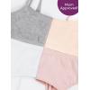 imageFruit of the Loom Big Girls Training Bra Value Packs available in Cotton ampamp SeamlessMintPinkGreyWhiteNude