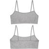 imageFruit of the Loom Big Girls Training Bra Value Packs available in Cotton ampamp SeamlessWhiteGreyNudeBlackBlush Rose