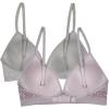 imageFruit of the Loom Girls Seamless Soft Cup Bra 2PackMulti LeoGrey Heather