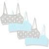 imageFruit of the Loom Big Girls Training Bra Value Packs available in Cotton ampamp SeamlessSuperstarSoft Blue