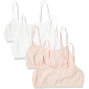 imageFruit of the Loom Big Girls Training Bra Value Packs available in Cotton ampamp SeamlessBlushing RoseWhite