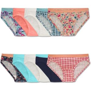 imageFruit of the Loom Girls Cotton Bikini UnderwearAssorted