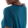 imageFruit of the Loom Womens Short Sleeve Tee and Short 2 Piece Sleep SetTurquoise