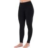 imageFruit of the Loom womens Micro Waffle Thermal BottomBlackBlack