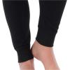 imageFruit of the Loom womens Micro Waffle Thermal BottomBlackBlack