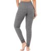 imageFruit of the Loom womens Micro Waffle Thermal BottomSmoke Heather