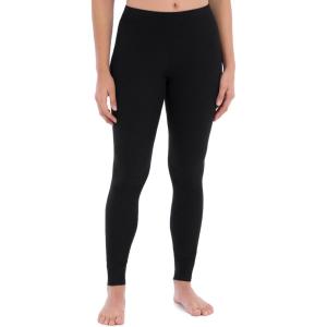 imageFruit of the Loom womens Micro Waffle Thermal BottomBlack