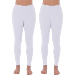 imageFruit of the Loom womens Micro Waffle Thermal BottomWhiteWhite