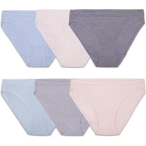 imageFruit of the Loom Womens Beyondsoft Underwear Super Soft Designed with Comfort in Mind Available in Plus SizeBikini  Modal  6 Pack  Colors May Vary
