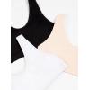 imageFruit of the Loom Girls Seamless Stretch Sports BraBeige  Black  White
