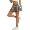 imageLouKeith Womens Tennis Skirt High Waisted Pleated Golf Skirts Mini Casual Workout Athletic Skorts with PocketsPattern 2bohemian Circle
