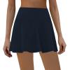 imageLouKeith Womens Tennis Skirt High Waisted Athletic Skorts Running Casual Pickle Ball Golf Skirts with PocketsNavy